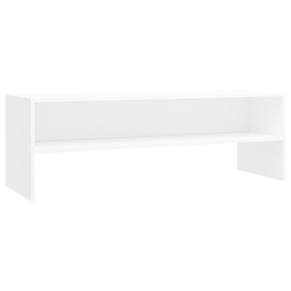 TV Cabinet White 120x40x40 cm Engineered Wood - Giant Lobelia