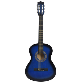 Classical Guitar for Beginner and Kids Blue 3/4 36" - Giant Lobelia