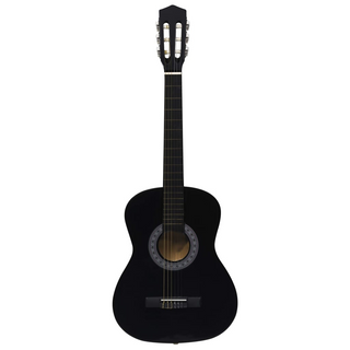 Classical Guitar for Beginner and Kids Black 3/4 36" - Giant Lobelia