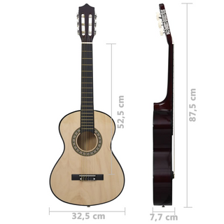 Classical Guitar for Beginner and Kid 1/2 34 Basswood - Giant Lobelia