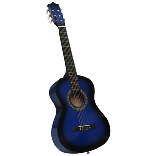 Classical Guitar for Beginner and Kids Blue 1/2 34" - Giant Lobelia