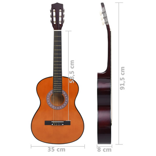 Classical Guitar for Beginner and Kid 3/4 36" Basswood - Giant Lobelia