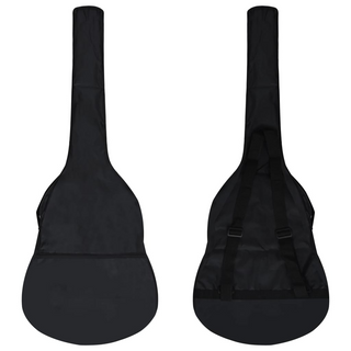 8 Piece Classical Guitar Beginner Set Black 3/4 36" - Giant Lobelia