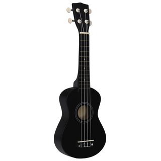 Soprano Ukulele Set with Bag for Kids Black 21" - Giant Lobelia