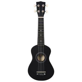 Soprano Ukulele Set with Bag for Kids Black 21" - Giant Lobelia