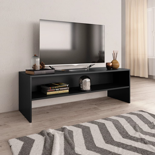 TV Cabinet Black 120x40x40 cm Engineered Wood - Giant Lobelia