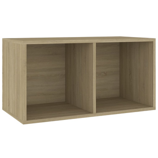 vidaXL Vinyl Storage Box Sonoma Oak 71x34x36 cm Engineered Wood - Giant Lobelia