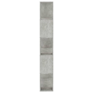 Book Cabinet/Room Divider Concrete Grey 80x24x159 cm Engineered Wood - Giant Lobelia