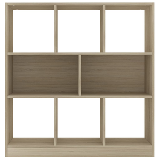 Book Cabinet Sonoma Oak 97.5x29.5x100 cm Engineered Wood - Giant Lobelia