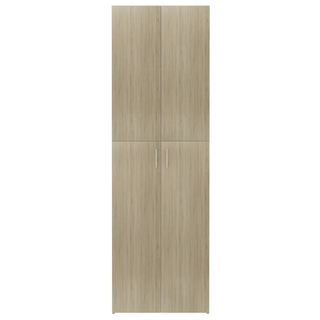 vidaXL Office Cabinet Sonoma Oak 60x32x190 cm Engineered Wood - Giant Lobelia