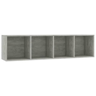 Book Cabinet/TV Cabinet Concrete Grey 143x30x36 cm - Giant Lobelia