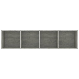 Book Cabinet/TV Cabinet Concrete Grey 143x30x36 cm - Giant Lobelia