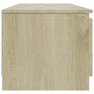 TV Cabinet Sonoma Oak 140x40x35.5 cm Engineered Wood - Giant Lobelia