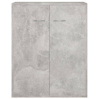 vidaXL Sideboard Concrete Grey 60x30x75 cm Engineered Wood - Giant Lobelia