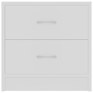 vidaXL Bedside Cabinet White 40x30x40 cm Engineered Wood - Giant Lobelia