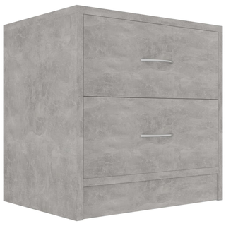 Bedside Cabinet Concrete Grey 40x30x40 cm Engineered Wood - Giant Lobelia