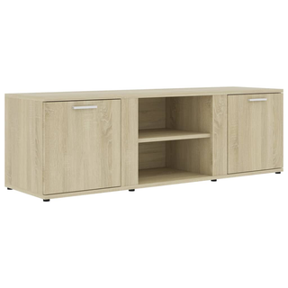 vidaXL TV Cabinet Sonoma Oak 120x34x37 cm Engineered Wood - Giant Lobelia