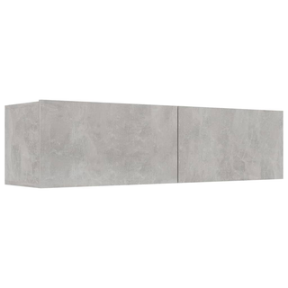 vidaXL TV Cabinet Concrete Grey 120x30x30 cm Engineered Wood - Giant Lobelia