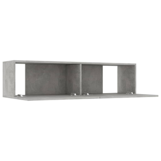 vidaXL TV Cabinet Concrete Grey 120x30x30 cm Engineered Wood - Giant Lobelia