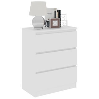 vidaXL Sideboard White 60x35x76 cm Engineered Wood - Giant Lobelia