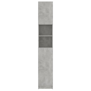 Bathroom Cabinet Concrete Grey 32x25.5x190 cm Engineered Wood - Giant Lobelia