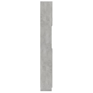 Bathroom Cabinet Concrete Grey 32x25.5x190 cm Engineered Wood - Giant Lobelia