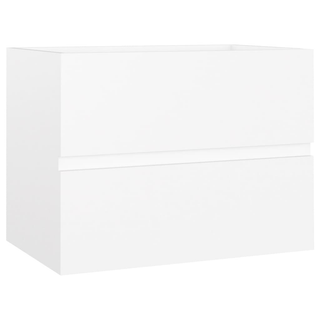 vidaXL Sink Cabinet White 60x38.5x45 cm Engineered Wood - Giant Lobelia