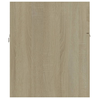 vidaXL Sink Cabinet Sonoma Oak 90x38.5x46 cm Engineered Wood - Giant Lobelia