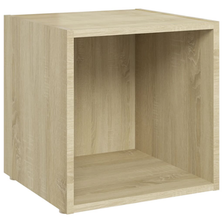 TV Cabinets 4 pcs Sonoma Oak 37x35x37 cm Engineered Wood - Giant Lobelia