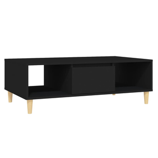 vidaXL Coffee Table Black 103.5x60x35 cm Engineered Wood - Giant Lobelia