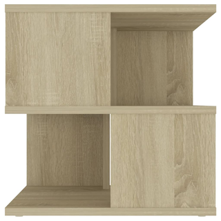 Side Table Sonoma Oak 40x40x40 cm Engineered Wood - Giant Lobelia