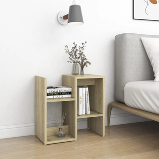 Bedside Cabinets 2 pcs Sonoma Oak 50x30x51.5 cm Engineered Wood - Giant Lobelia