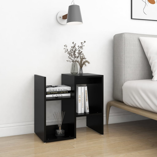 Bedside Cabinets 2 pcs Black 50x30x51.5 cm Engineered Wood - Giant Lobelia