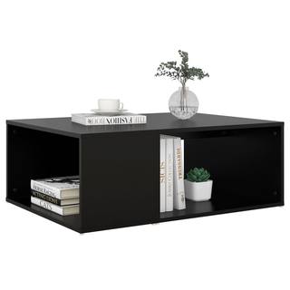 Coffee Table Black 90x67x33 cm Engineered Wood - Giant Lobelia