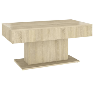 Coffee Table Sonoma Oak 96x50x45 cm Engineered Wood - Giant Lobelia