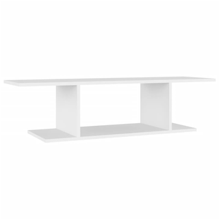 Wall Mounted TV Cabinet White 103x30x26.5 cm - Giant Lobelia