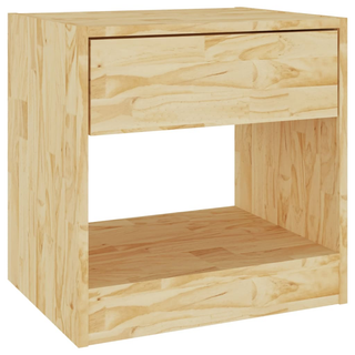 Bedside Cabinet 40x31x40 cm Solid Pinewood - Giant Lobelia