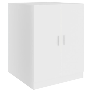 Washing Machine Cabinet White 71x71.5x91.5 cm - Giant Lobelia