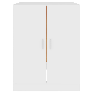 Washing Machine Cabinet White 71x71.5x91.5 cm - Giant Lobelia