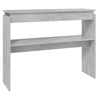 Console Table Concrete Grey 102x30x80 cm Engineered Wood - Giant Lobelia