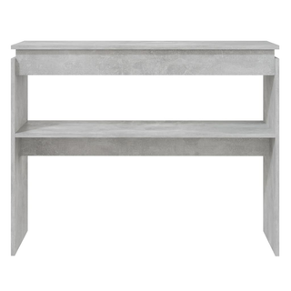 Console Table Concrete Grey 102x30x80 cm Engineered Wood - Giant Lobelia