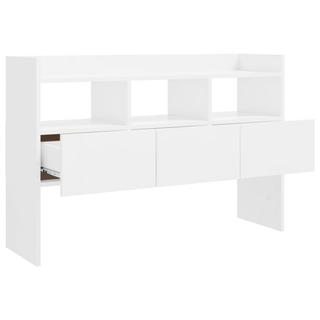 Sideboard High Gloss White 105x30x70 cm Engineered Wood - Giant Lobelia