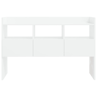 Sideboard High Gloss White 105x30x70 cm Engineered Wood - Giant Lobelia