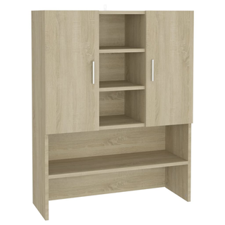 Washing Machine Cabinet Sonoma Oak 70.5x25.5x90 cm - Giant Lobelia