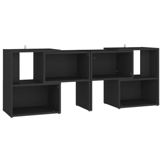 TV Cabinet Black 104x30x52 cm Engineered Wood - Giant Lobelia