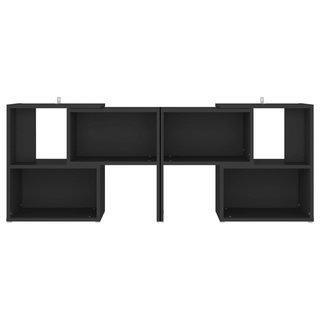 TV Cabinet Black 104x30x52 cm Engineered Wood - Giant Lobelia