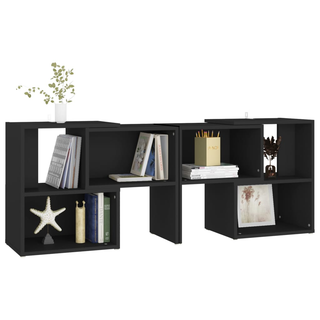 TV Cabinet Black 104x30x52 cm Engineered Wood - Giant Lobelia