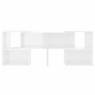 vidaXL TV Cabinet High Gloss White 104x30x52 cm Engineered Wood - Giant Lobelia