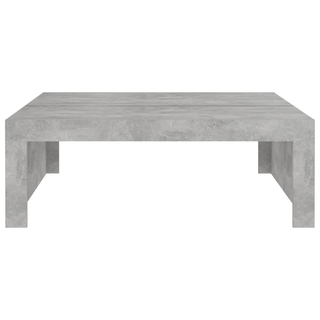 Coffee Table Concrete Grey 100x100x35 cm Engineered Wood - Giant Lobelia