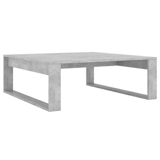 Coffee Table Concrete Grey 100x100x35 cm Engineered Wood - Giant Lobelia